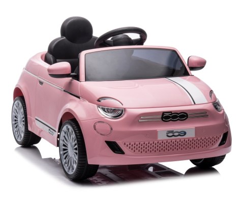 Milly Mally Pojazd na akumulator Fiat 500e Pink