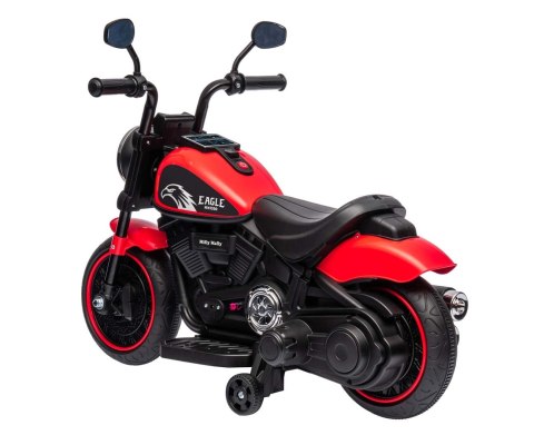 Milly Mally Pojazd na akumulator Motocykl Eagle Red