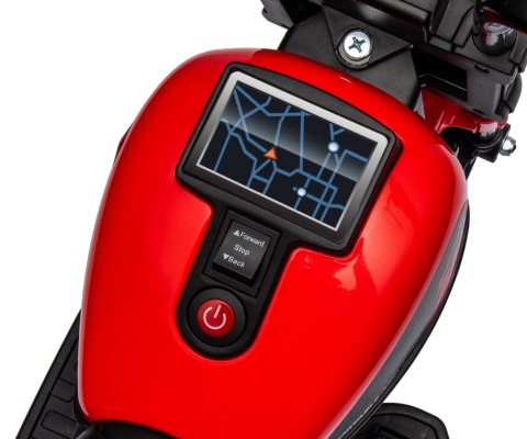 Milly Mally Pojazd na akumulator Motocykl Eagle Red