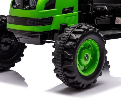 Milly Mally Pojazd na akumulator Traktor z przyczepą Farmer Green