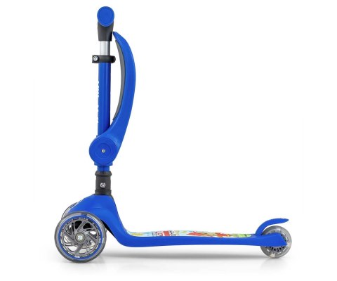 Milly Mally Scooter Fuzzy Blue