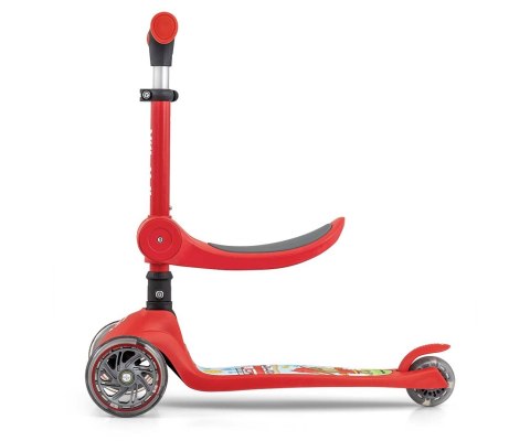 Milly Mally Scooter Fuzzy Red