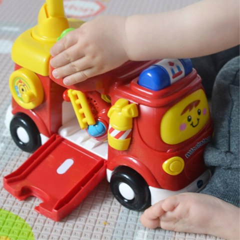 Autka Tut Tut Wóz strażacki interaktywny edukacyjny 60810 VTech baby Trefl