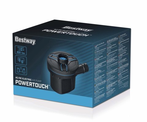 Bestway 62255 Pompka elektryczna do materaca PowerTouch AC DC