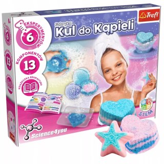 Fabryka kul do kąpieli 8+ zestaw edukacyjny Science4YOU Trefl 61096