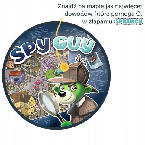 Gra planszowa rodzinna towarzyska Spy Guy Rodzina Treflików Trefl 02298