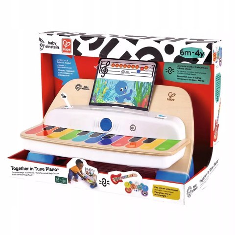 Magiczne dotykowe pianinko Connected 12m+ Baby Einstein Hape Trefl 800902