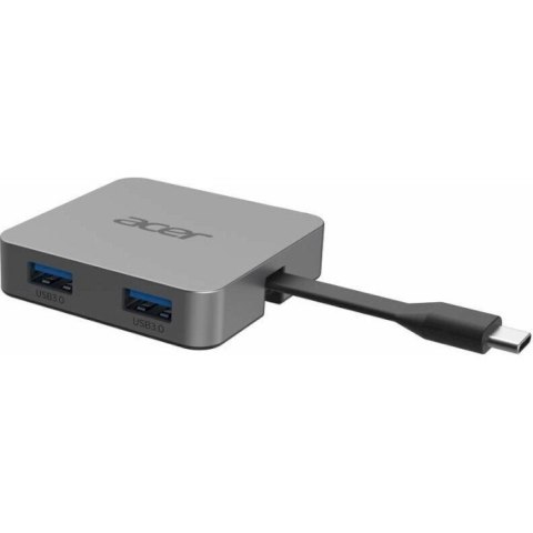 Acer | Stacja dokująca 4w1 | Stacja dokująca | Porty USB 3.0 (3.1 Gen 1) Type-C w ilości 1 | Porty USB 3.0 (3.1 Gen 1) w ilości