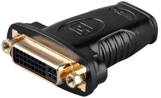 Adapter wideo Goobay | 19-pinowe HDMI typu A | żeńskie | 24+5-pinowe DVI | żeńskie