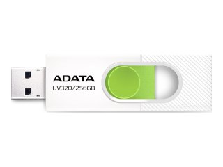 ADATA Pamięć USB UV320 256 GB biało-zielony