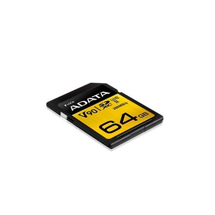 ADATA | Premier ONE | UHS-II U3 | 64 GB | SDXC | Pamięć flash klasy 10