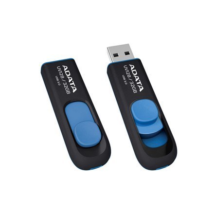 ADATA | UV128 | 128 GB | USB 3.0 | Czarny/Niebieski