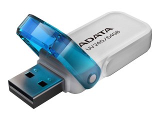 ADATA UV240 - Pamięć USB 64 GB Biały