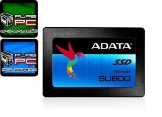 ADATA | Ultimate SU800 | 256 GB | Format dysku SSD 2,5" | Interfejs SSD SATA | Prędkość odczytu 560 MB/s | Prędkość zapisu 520 M