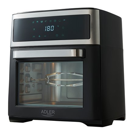 Adler | AD 6309 | Airfryer Oven | Moc 1700 W | Pojemność 13 L | Stal nierdzewna/czarny