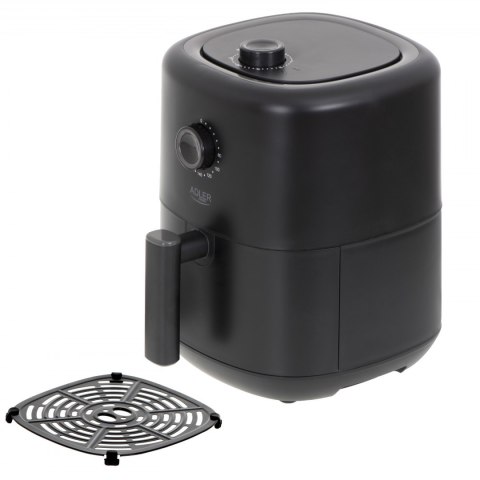 Adler | AD 6310 | Airfryer | Moc 2200 W | Pojemność 3 L | Technologia cyrkulacji gorącego powietrza | Czarny