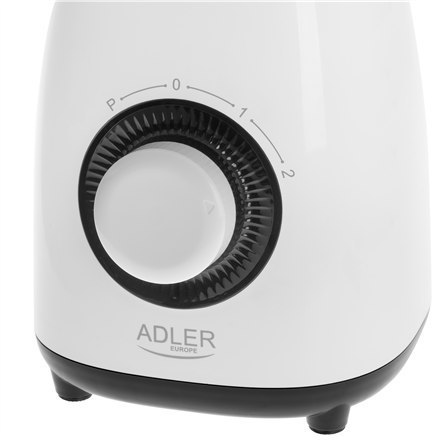 Adler | Blender ze słoikiem | AD 4085 | Tabletop | 1000 W | Materiał słoika Plastik | Pojemność słoika 1,5 L | Biały