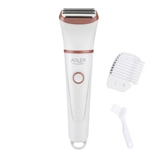 Adler | Lady Shaver | AD 2941 | Czas pracy (maks.) Nie dotyczy min | Wet & Dry | AAA | Biały