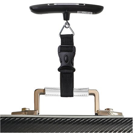 Adler | Travel Luggage Scale | AD 8190 | Maksymalna waga (udźwig) 50 kg | Dokładność 10 g | Czarny