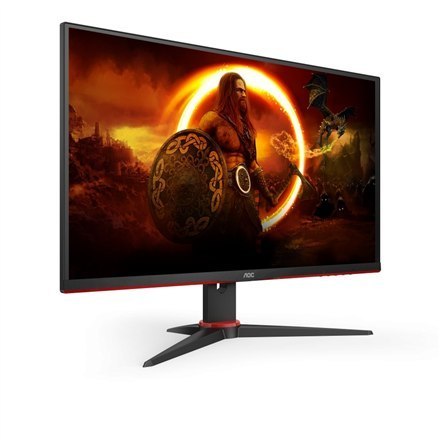 AOC | Monitor | Q27G2E/BK | 27 " | VA | QHD | 16:9 | 155 Hz | 1 ms | Nie | 2560 x 1440 | 250 cd/m² | Ilość portów HDMI 2 | Czarn