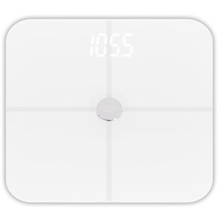 Adler Smart Bathroom Scale | AD 8187 | Maximum weight (capacity) 180 kg | Accuracy 100 g | Body Mass Index (BMI) measuring | Whi