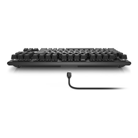 Alienware Tenkeyless AW420K | Klawiatura Gamingowa | Przewodowa | EN | Ciemna Strona Księżyca | CHERRY MX Red