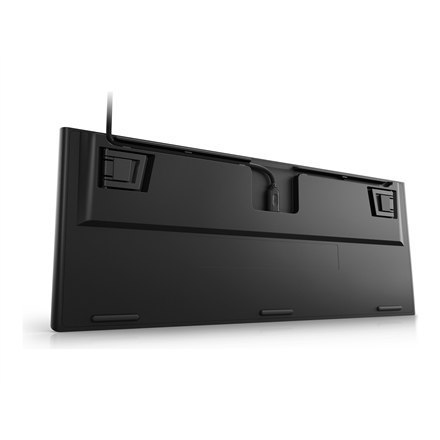 Alienware Tenkeyless AW420K | Klawiatura Gamingowa | Przewodowa | EN | Ciemna Strona Księżyca | CHERRY MX Red