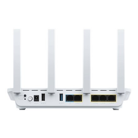 Asus | Dwuzakresowy router WiFi 6 AX3000 (PROMO) | EBR63 | 802.11ax | 2402 Mbit/s | 10/100/1000 Mbit/s | Porty Ethernet LAN (RJ-