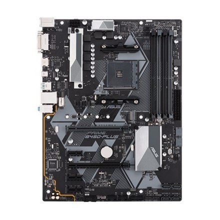 Asus | PRIME B450-PLUS | Rodzina procesorów AMD | Gniazdo procesora AM4 | Gniazda pamięci 4 | Liczba złączy SATA 6 x SATA 6 Gb/s