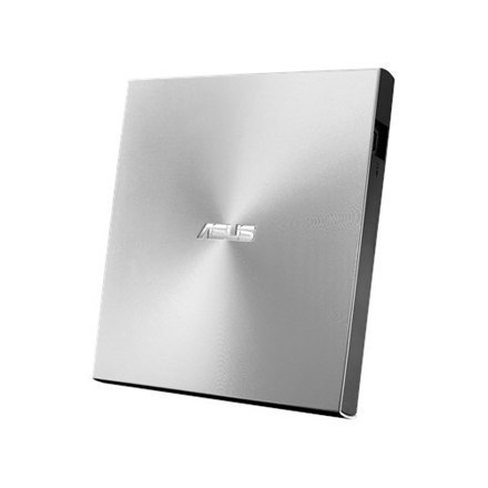 Asus | SDRW-08U9M-U | Zewnętrzny | Napęd DVD±RW (±R DL) | Srebrny | USB 2.0