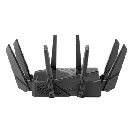 Asus | Wifi 6 802.11ax Quad-band Gigabit Gaming Router | ROG GT-AXE16000 Rapture | 802.11ax | 1148+4804+4804+48004 Mbit/s | 10/1