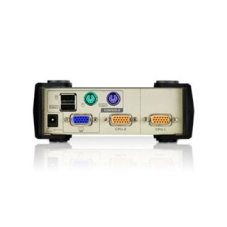 Aten | 2-portowy przełącznik KVM PS/2-USB VGA | CS82U-AT | Miesiące gwarancji