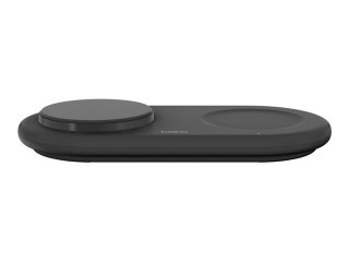 Belkin | 2-in-1 Wireless Magnetic Charging Station with Qi2 (15W) | WIZ021vfBK