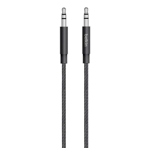 Belkin | Kabel audio | Męski | Mini-phone stereo 3,5 mm | Mini-phone stereo 3,5 mm | Czarny | 1,22 m