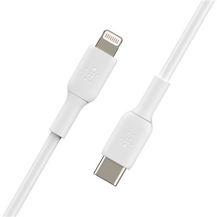 Belkin | Męski | Apple Lightning | Męski | Biały | 24-pinowy USB-C | 1 m