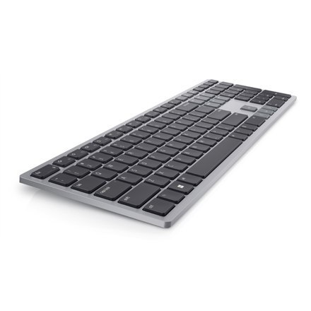 Bezprzewodowa Klawiatura Dell KB700 w kolorze Titan Gray - Technologia 2.4 GHz i Bluetooth 5.0, Układ RU, Wysokość Regulowana, K