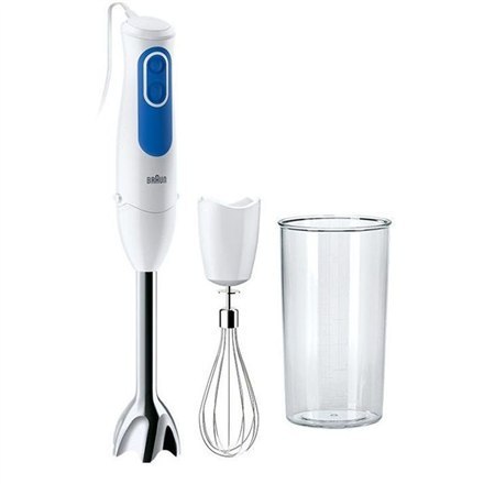 Braun Hand Blender MQ 3005 Immersyjny blender ręczny, 700 W, liczba prędkości 2, biały/niebieski