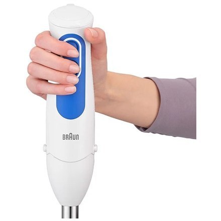 Braun Hand Blender MQ 3005 Immersyjny blender ręczny, 700 W, liczba prędkości 2, biały/niebieski