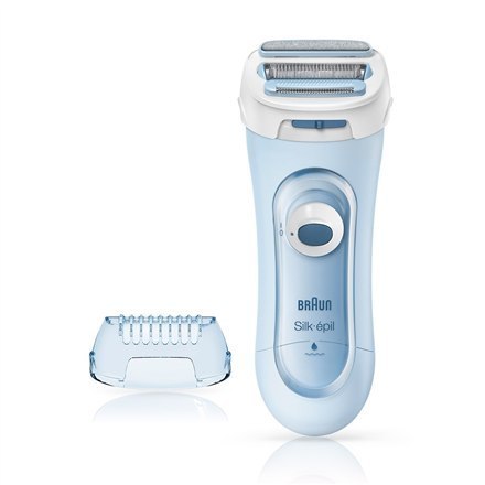 Braun Lady Shaver Silk-?pil 5160 Wet & Dry, Number of power levels 1, Blue