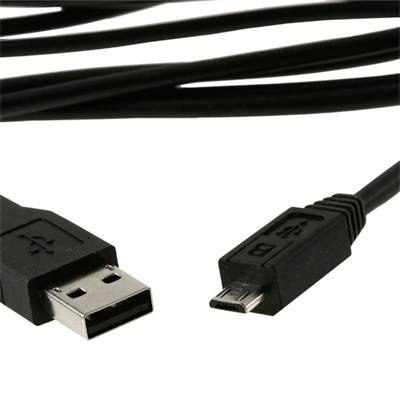 Cablexpert | Kabel USB | Męski | 4-pinowy USB Typ A | Męski | Czarny | 5-pinowy Micro-USB Typ B | 1 m