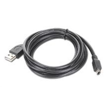 Cablexpert | Kabel USB | Męski | Mini-USB Typ B | Męski | Czarny | 4-pinowy USB Typ A | 1,8 m