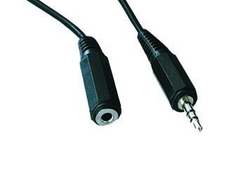 Cablexpert | Przedłużacz audio | Żeński | Mini-phone stereo 3,5 mm | Mini-phone stereo 3,5 mm | Czarny | 3 m