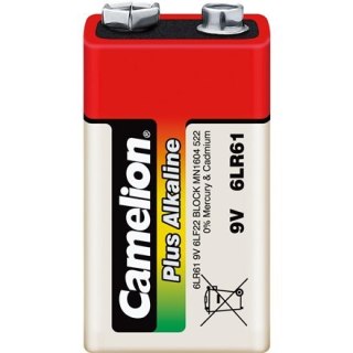 Camelion | 9V/6LR61 | Plus Alkaline 6LR61 | 1 szt. | 6LR61-SP1