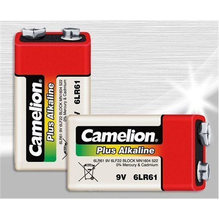 Camelion | 9V/6LR61 | Plus Alkaline 6LR61 | 1 szt. | 6LR61-SP1