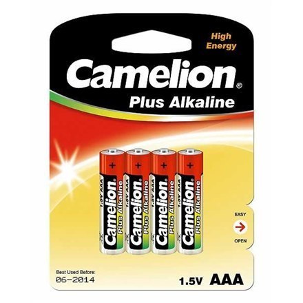 Camelion | AAA/LR03 | Baterie Alkaliczne Plus | 4 szt.