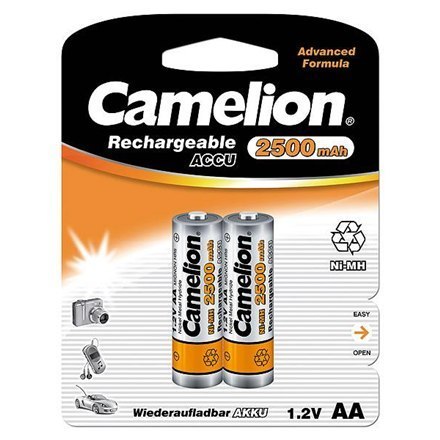 Camelion | AA/HR6 | 2500 mAh | Akumulatory Ni-MH | 2 szt.