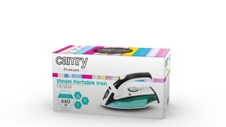 Camry | CR 5024 | Steam Travel iron | 840 W | Water tank capacity 40 ml | White/green/black