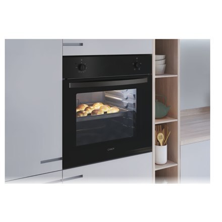 Candy FIDC N100/1 Oven, Conventional, Capacity 70, Mechanical control, Black