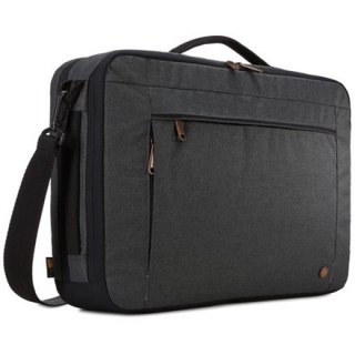 Case Logic | Pasuje do rozmiaru 15,6 " | Era Hybrid Briefcase | Messenger - Briefcase/Backpack | Obsidian | Pasek na ramię