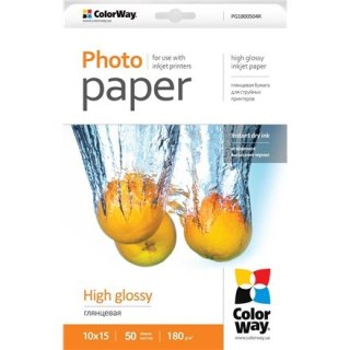 ColorWay | 180 g/m² | 10x15 | Papier fotograficzny o wysokim połysku